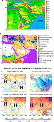 Satellite derived trends and variability of CO2 concentrations in the Middle East during 2014–2023